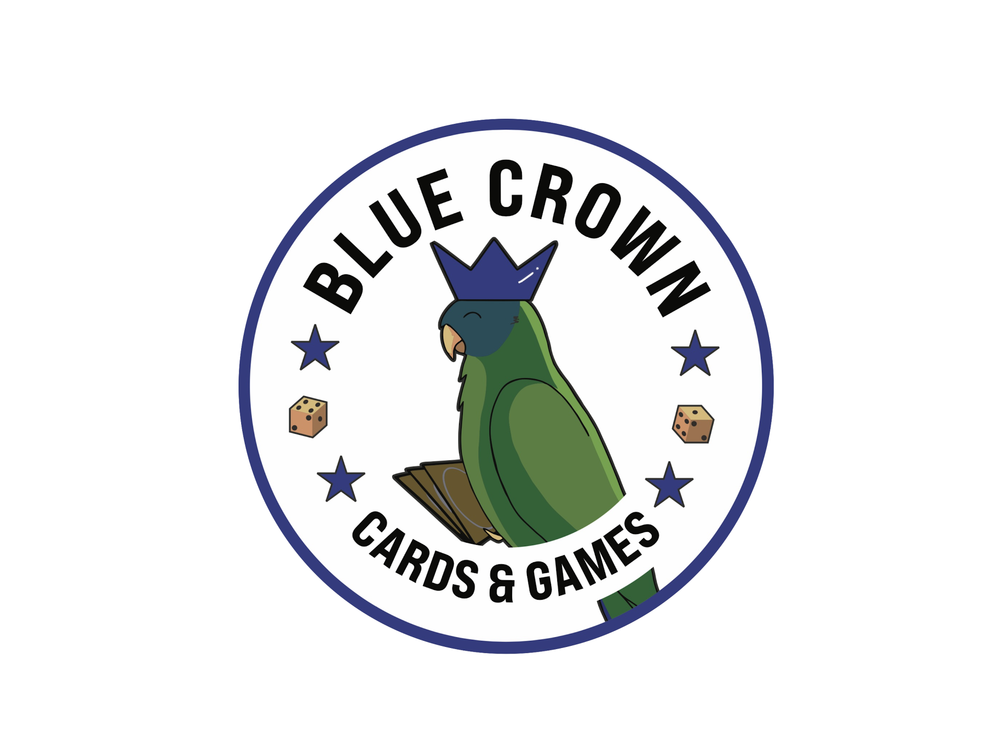 Home Blue Crown Cards and Games